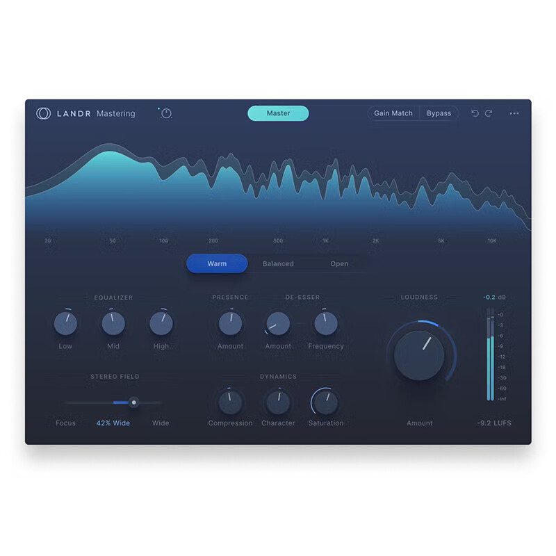 LANDR Mastering Plugin Pro